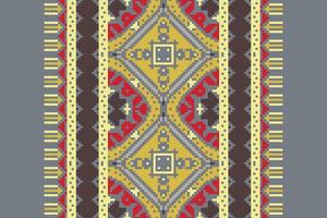 Patola sari Seamless Australian aboriginal pattern Motif embroidery, Pixel Ikat embroidery Design for Print jacquard slavic pattern folklore pattern kente arabesque vector