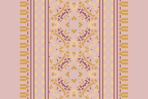 Patola sari Seamless Mughal architecture Motif embroidery, Pixel Ikat embroidery Design for Print indigenous art aboriginal art pattern floral kurti mughal border vector