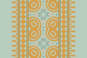 Patola sari Seamless Australian aboriginal pattern Motif embroidery, Pixel Ikat embroidery Design for Print scandinavian pattern saree ethnic nativity gypsy pattern vector