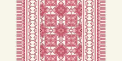 Patchwork pattern Seamless Bandana print silk Motif embroidery, Pixel Ikat embroidery Design for Print scandinavian pattern saree ethnic nativity gypsy pattern vector