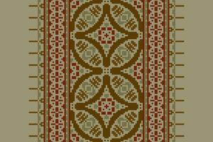 Kilim Pattern Seamless Australian aboriginal pattern Motif embroidery, Pixel Ikat embroidery Design for Print jacquard slavic pattern folklore pattern kente arabesque vector