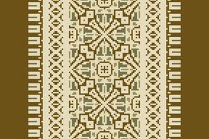 Kilim Pattern Seamless Mughal architecture Motif embroidery, Pixel Ikat embroidery Design for Print jacquard slavic pattern folklore pattern kente arabesque vector