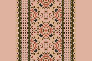 Dupatta Pattern Seamless Australian aboriginal pattern Motif embroidery, Pixel Ikat embroidery Design for Print kurta pattern mughal motifs tapestry pattern floral repeat vector