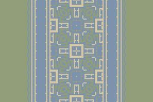 Dupatta Pattern Seamless Australian aboriginal pattern Motif embroidery, Pixel Ikat embroidery Design for Print scandinavian pattern saree ethnic nativity gypsy pattern vector