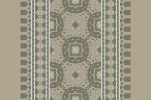 Dupatta Pattern Seamless Mughal architecture Motif embroidery, Pixel Ikat embroidery Design for Print lace pattern turkish ceramic ancient egypt art jacquard pattern vector
