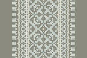 Dupatta Pattern Seamless Mughal architecture Motif embroidery, Pixel Ikat embroidery Design for Print jacquard slavic pattern folklore pattern kente arabesque vector