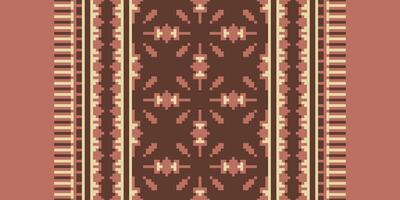Patchwork pattern Seamless Australian aboriginal pattern Motif embroidery, Pixel Ikat embroidery Design for Print tapestry floral kimono repeat pattern lacing spanish motif vector