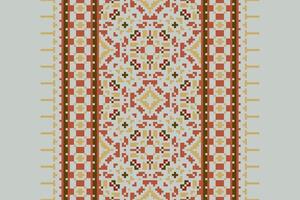 Dupatta Pattern Seamless Scandinavian pattern Motif embroidery, Pixel Ikat embroidery Design for Print lace pattern seamless pattern vintage shibori jacquard seamless vector