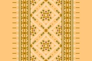 Salwar Pattern Seamless Native American, Motif embroidery, Pixel Ikat embroidery Design for Print tie dyeing pillowcase sambal puri kurti mughal architecture vector