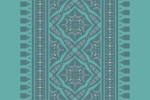 Salwar Pattern Seamless Australian aboriginal pattern Motif embroidery, Pixel Ikat embroidery Design for Print endless arabesque cloth dupatta shawl bandana print silk kurta men vector