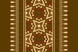 Salwar Pattern Seamless Australian aboriginal pattern Motif embroidery, Pixel Ikat embroidery Design for Print indigenous art aboriginal art pattern floral kurti mughal border vector