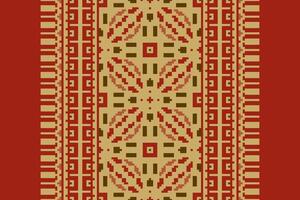 Salwar Pattern Seamless Australian aboriginal pattern Motif embroidery, Pixel Ikat embroidery Design for Print tapestry floral kimono repeat pattern lacing spanish motif vector