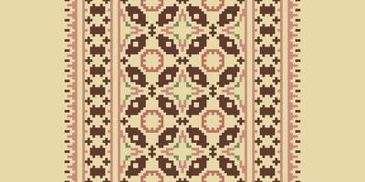 Patchwork pattern Seamless Australian aboriginal pattern Motif embroidery, Pixel Ikat embroidery Design for Print jacquard slavic pattern folklore pattern kente arabesque vector