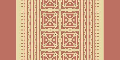 Patchwork pattern Seamless Australian aboriginal pattern Motif embroidery, Pixel Ikat embroidery Design for Print figure tribal ink on cloth patola sari vector