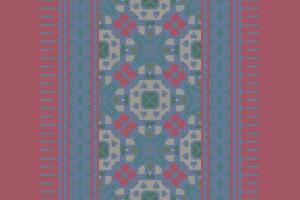 Salwar Pattern Seamless Scandinavian pattern Motif embroidery, Pixel Ikat embroidery Design for Print egyptian pattern tibetan mandala bandanna vector