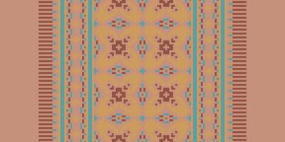 Patchwork pattern Seamless Mughal architecture Motif embroidery, Pixel Ikat embroidery Design for Print tie dyeing pillowcase sambal puri kurti mughal architecture vector
