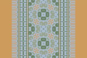 Pakistani dresses pattern Seamless Scandinavian pattern Motif embroidery, Pixel Ikat embroidery Design for Print scandinavian pattern saree ethnic nativity gypsy pattern vector