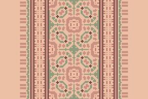 Anarkali Pattern Seamless Australian aboriginal pattern Motif embroidery, Pixel Ikat embroidery Design for Print tie dyeing pillowcase sambal puri kurti mughal architecture vector
