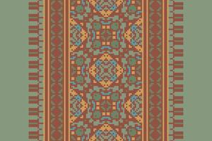 Anarkali Pattern Seamless Australian aboriginal pattern Motif embroidery, Pixel Ikat embroidery Design for Print egyptian hieroglyphs tibetan geo pattern vector