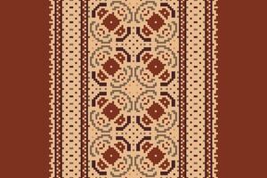 Anarkali frock design Seamless Australian aboriginal pattern Motif embroidery, Pixel Ikat embroidery Design for Print scandinavian pattern saree ethnic nativity gypsy pattern vector