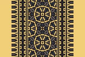 Anarkali frock design Seamless Scandinavian pattern Motif embroidery, Pixel Ikat embroidery Design for Print lace pattern seamless pattern vintage shibori jacquard seamless vector