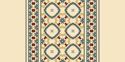 Patchwork pattern Seamless Scandinavian pattern Motif embroidery, Pixel Ikat embroidery Design for Print jacquard slavic pattern folklore pattern kente arabesque vector
