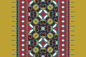 Kurta Pattern Seamless Bandana print silk Motif embroidery, Pixel Ikat embroidery Design for Print egyptian hieroglyphs tibetan geo pattern vector
