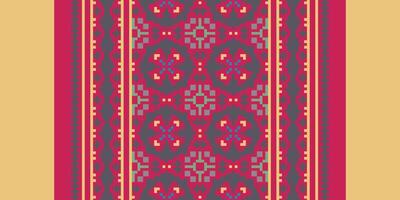 Motif folklore pattern Seamless Australian aboriginal pattern Motif embroidery, Pixel Ikat embroidery Design for Print kurta pattern mughal motifs tapestry pattern floral repeat vector