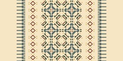 Patchwork pattern Seamless Scandinavian pattern Motif embroidery, Pixel Ikat embroidery Design for Print scandinavian pattern saree ethnic nativity gypsy pattern vector