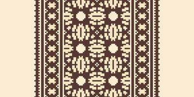 Tie dye Pattern Seamless Native American, Motif embroidery, Pixel Ikat embroidery Design for Print Texture fabric saree sari carpet. kurta patola saree vector