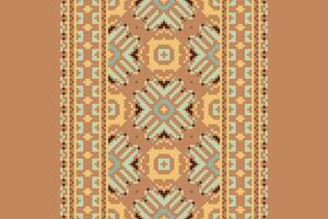 Punjabi Pattern Seamless Australian aboriginal pattern Motif embroidery, Pixel Ikat embroidery Design for Print indigenous art aboriginal art pattern floral kurti mughal border vector