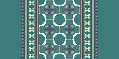 Tie dye Pattern Seamless Native American, Motif embroidery, Pixel Ikat embroidery Design for Print scarf hijab pattern kerchief Pixel Ikat Silk kurti model mughal patterns vector