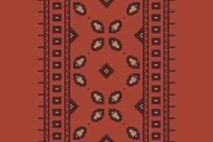Punjabi Pattern Seamless Mughal architecture Motif embroidery, Pixel Ikat embroidery Design for Print pattern vintage flower folk navajo patchwork pattern vector
