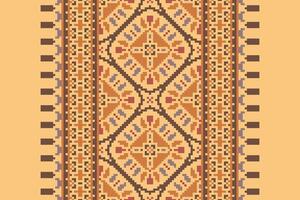 Punjabi Pattern Seamless Mughal architecture Motif embroidery, Pixel Ikat embroidery Design for Print egyptian hieroglyphs tibetan geo pattern vector