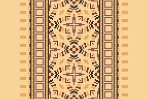 Punjabi Pattern Seamless Scandinavian pattern Motif embroidery, Pixel Ikat embroidery Design for Print australian curtain pattern geometric pillow model kurti mughal flowers vector