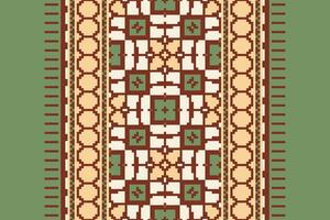 Churidar Pattern Seamless Native American, Motif embroidery, Pixel Ikat embroidery Design for Print scarf hijab pattern kerchief Pixel Ikat Silk kurti model mughal patterns vector