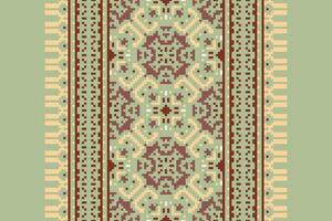Churidar Pattern Seamless Native American, Motif embroidery, Pixel Ikat embroidery Design for Print scandinavian pattern saree ethnic nativity gypsy pattern vector