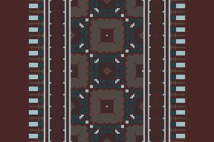Churidar Pattern Seamless Australian aboriginal pattern Motif embroidery, Pixel Ikat embroidery Design for Print indigenous art aboriginal art pattern floral kurti mughal border vector