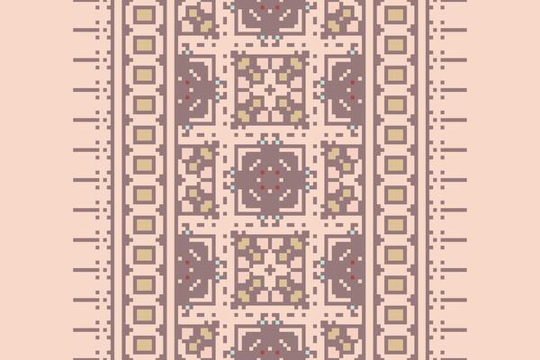 Churidar Pattern Seamless Bandana print silk Motif embroidery, Pixel Ikat embroidery Design for Print scandinavian pattern saree ethnic nativity gypsy pattern