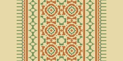 Tie dye Pattern Seamless Native American, Motif embroidery, Pixel Ikat embroidery Design for Print pattern vintage flower folk navajo patchwork pattern vector