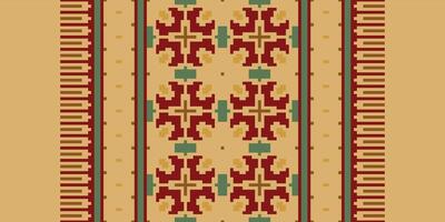 Tie dye Pattern Seamless Native American, Motif embroidery, Pixel Ikat embroidery Design for Print jacquard slavic pattern folklore pattern kente arabesque vector