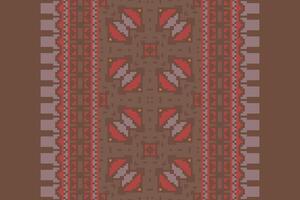 Churidar Pattern Seamless Australian aboriginal pattern Motif embroidery, Pixel Ikat embroidery Design for Print endless arabesque cloth dupatta shawl bandana print silk kurta men vector