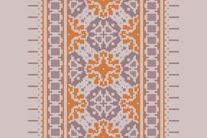 Churidar Pattern Seamless Mughal architecture Motif embroidery, Pixel Ikat embroidery Design for Print endless arabesque cloth dupatta shawl bandana print silk kurta men vector