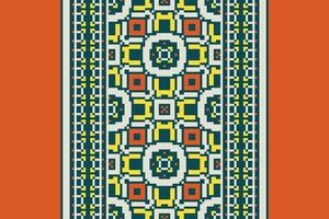 Churidar Pattern Seamless Mughal architecture Motif embroidery, Pixel Ikat embroidery Design for Print australian curtain pattern geometric pillow model kurti mughal flowers vector