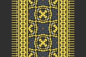 Churidar Pattern Seamless Mughal architecture Motif embroidery, Pixel Ikat embroidery Design for Print kurta pattern mughal motifs tapestry pattern floral repeat vector