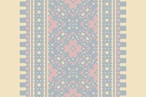 Churidar Pattern Seamless Scandinavian pattern Motif embroidery, Pixel Ikat embroidery Design for Print pattern vintage flower folk navajo patchwork pattern vector