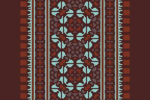 Churidar Pattern Seamless Scandinavian pattern Motif embroidery, Pixel Ikat embroidery Design for Print indonesian batik motif embroidery native american kurta mughal design vector