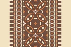 Churidar Pattern Seamless Scandinavian pattern Motif embroidery, Pixel Ikat embroidery Design for Print scandinavian pattern saree ethnic nativity gypsy pattern vector