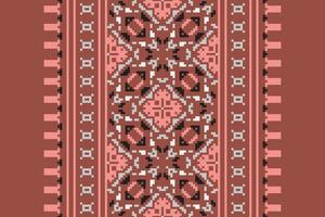 Dhoti Pattern Seamless Australian aboriginal pattern Motif embroidery, Pixel Ikat embroidery Design for Print jacquard slavic pattern folklore pattern kente arabesque vector