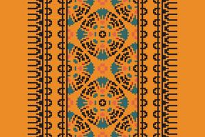 Dhoti Pattern Seamless Australian aboriginal pattern Motif embroidery, Pixel Ikat embroidery Design for Print australian curtain pattern geometric pillow model kurti mughal flowers vector